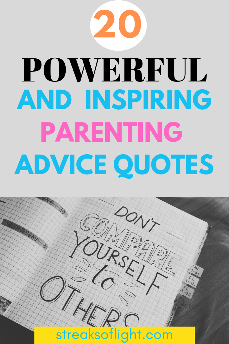 20 inspiring parenting advice quotes