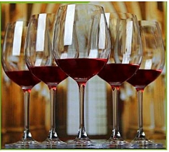 Gift ideas for him and her - the Ultimate Kitchen Wine Glasses Set of 6 Clear from Jumia